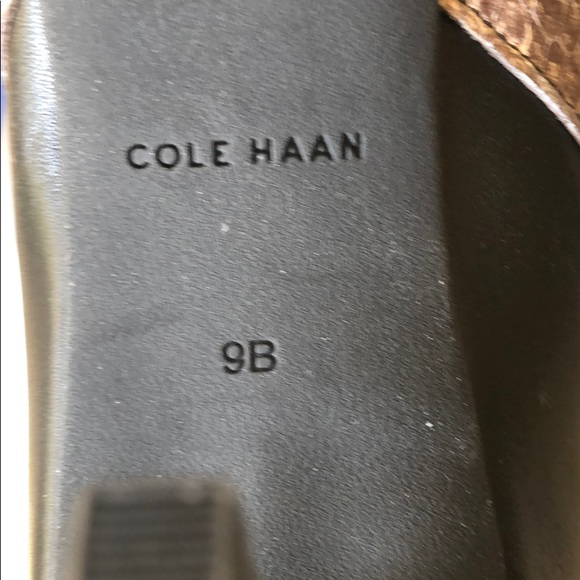 Cole Haan Snakeskin (faux) booties - Picture 5 of 8